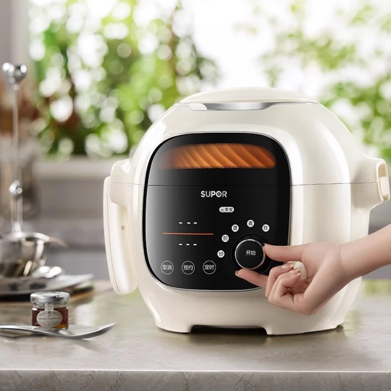 Smart Multifunctional Cooking Pot, 2200W High Fire for Frying/Steaming/Braising, Timer & Detachable Washable Design
Smart Multifunctional Cooking Pot, 2200W High Fire for Frying/Steaming/Braising, Timer & Detachable Washable Design