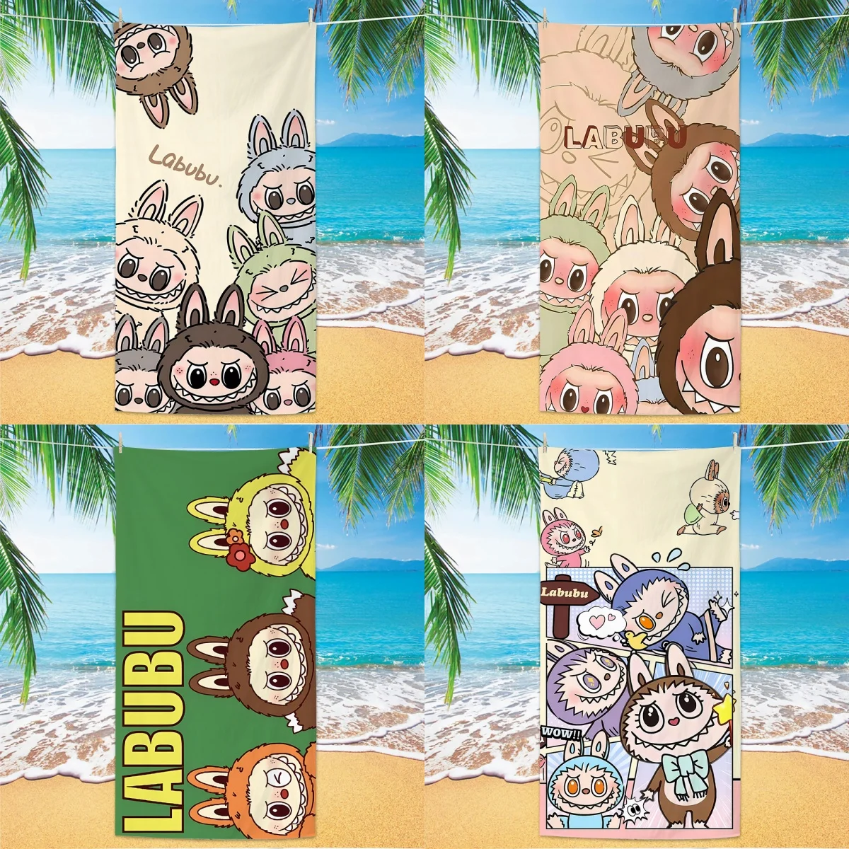 L-LABUBU Towels Beach Towel Portable Quick Fast Dry Anti-Sand Outdoor Travel Swim Pool Bath Towels Birthday Gift Children's Day
L-LABUBU Towels Beach Towel Portable Quick Fast Dry Anti-Sand Outdoor Travel Swim Pool Bath Towels Birthday Gift Children's Day