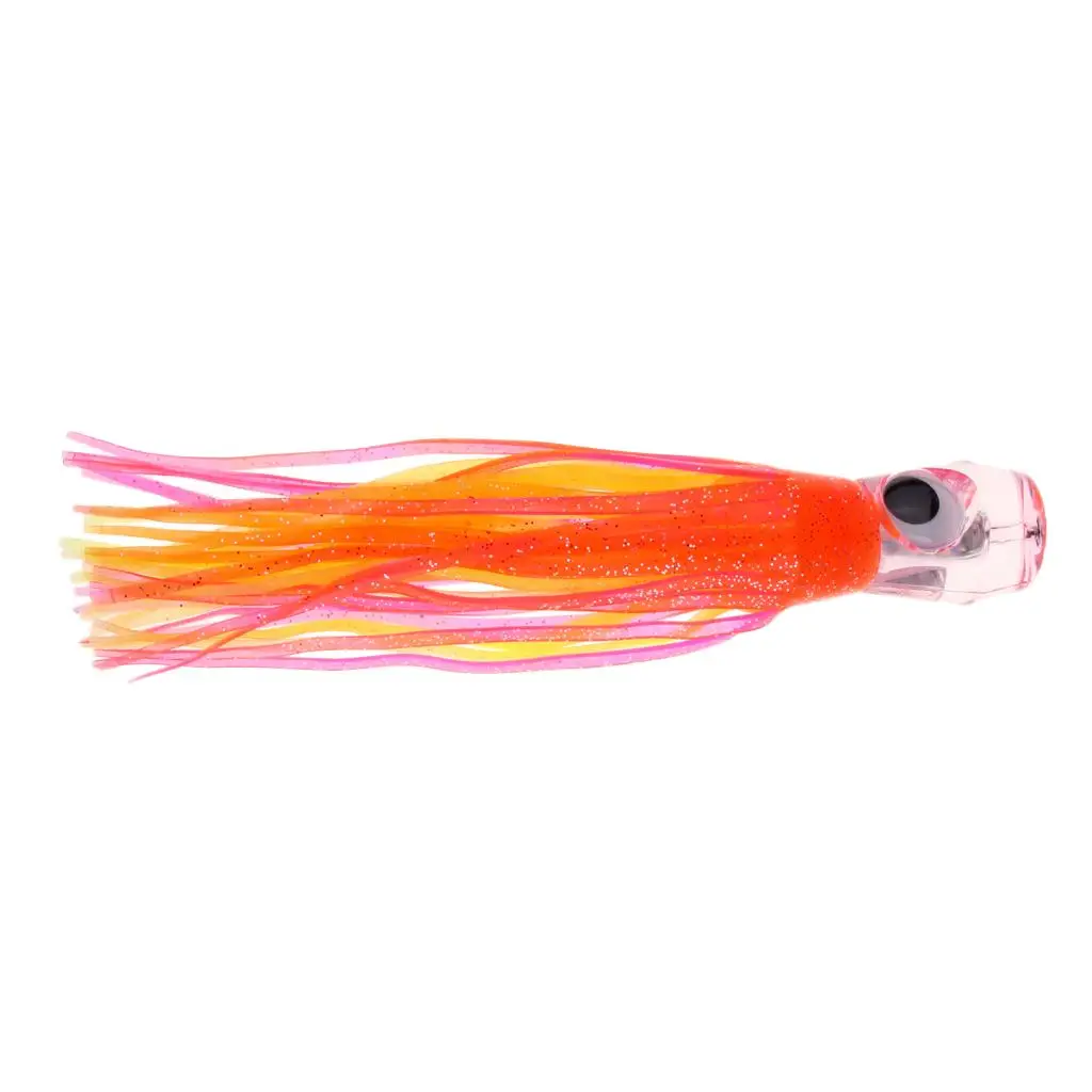 Soft Squid Skirt Lure Realistic Octopus Fishing Lure Saltwater Trolling for Tuna Marlin Offshore
Soft Squid Skirt Lure Realistic Octopus Fishing Lure Saltwater Trolling for Tuna Marlin Offshore