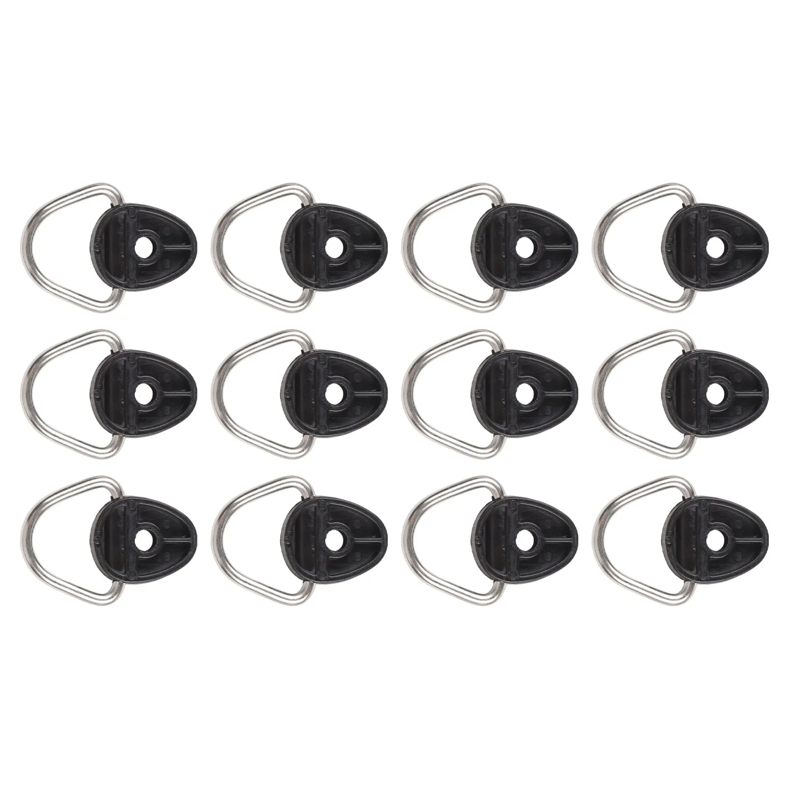 D-Ring Set 12 pcs for Kayak Deck Fitting Tie Down Loop Boat Rigging Without Bolts for Canoe Raft and Dinghy Use
D-Ring Set 12 pcs for Kayak Deck Fitting Tie Down Loop Boat Rigging Without Bolts for Canoe Raft and Dinghy Use
