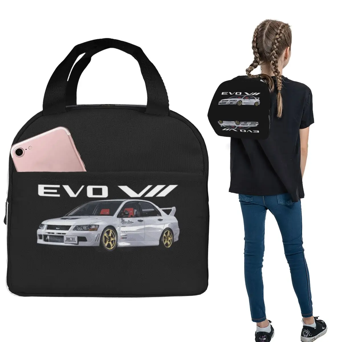 Evo 7 Advan Rgii Kansai Hks Service Tuned Insulated Lunch Bag for Women Kids Portable Food Boxes Thermal Lunch Box Tote
Evo 7 Advan Rgii Kansai Hks Service Tuned Insulated Lunch Bag for Women Kids Portable Food Boxes Thermal Lunch Box Tote
