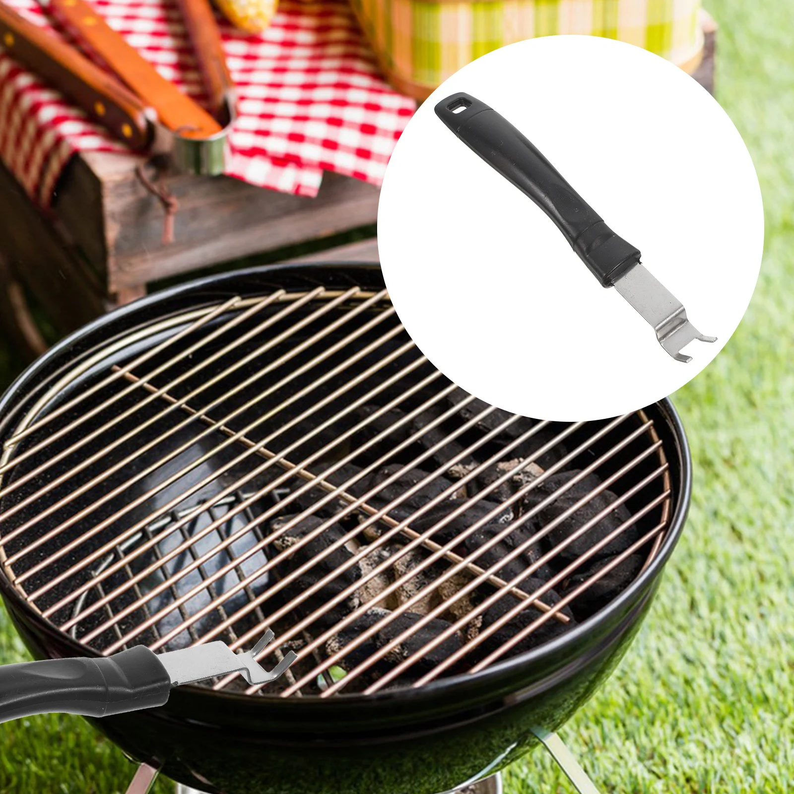 2pcs Stainless Steel Bbq Grate Gripper Lifting Grill Grates Cooking Grid Lifter Tool Outdoor Barbecue Kitchen Utensil Portable
2pcs Stainless Steel Bbq Grate Gripper Lifting Grill Grates Cooking Grid Lifter Tool Outdoor Barbecue Kitchen Utensil Portable