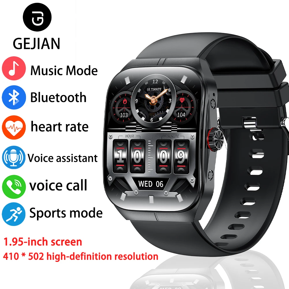 GEJIAN Men's Smart 5.3 Bluetooth Call Watch LED Screen 300mAh Battery Heart Rate Sleep Monitoring Women's Smart Call Watch
GEJIAN Men's Smart 5.3 Bluetooth Call Watch LED Screen 300mAh Battery Heart Rate Sleep Monitoring Women's Smart Call Watch
