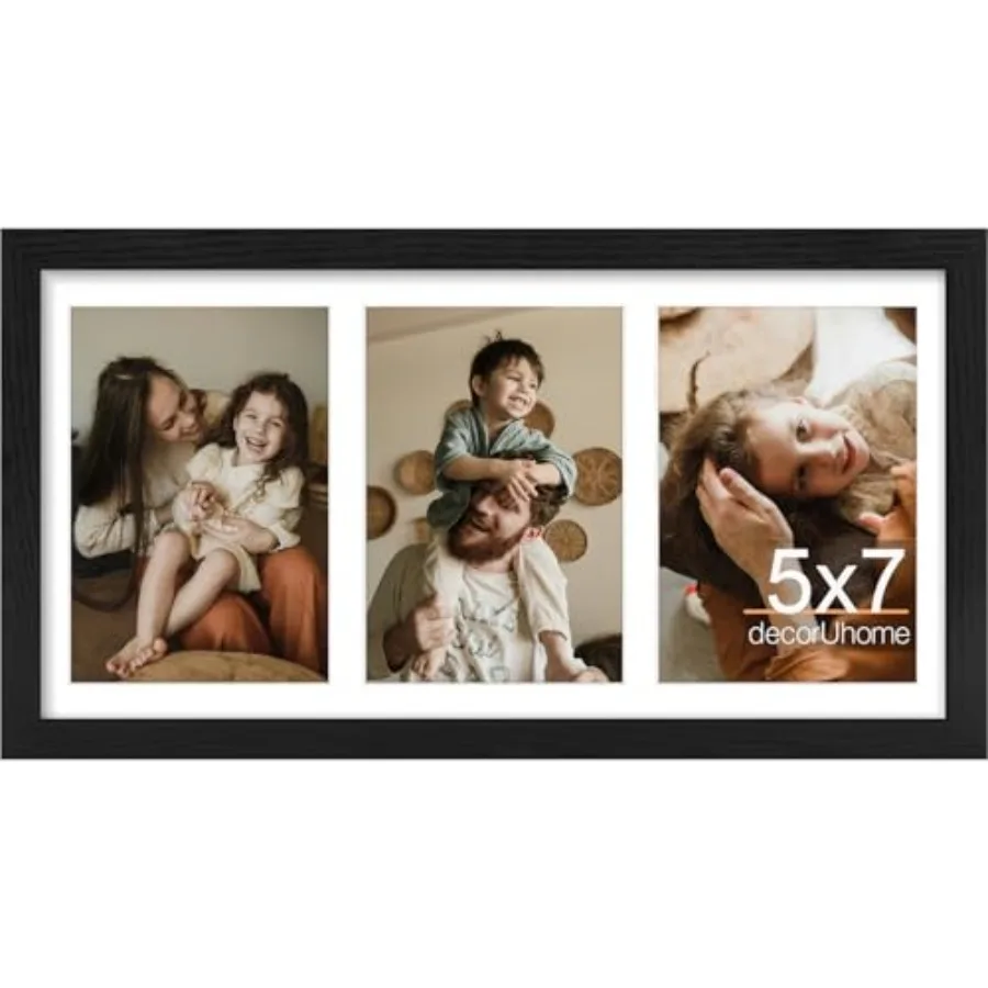 8x16 Picture Frames Collage Wall Decor, Display 3Pcs 5x7 Photos with Mat or 1Pcs 8x16 Unmatted, 3 5x7 Collage Picture Frames fo
8x16 Picture Frames Collage Wall Decor, Display 3Pcs 5x7 Photos with Mat or 1Pcs 8x16 Unmatted, 3 5x7 Collage Picture Frames fo