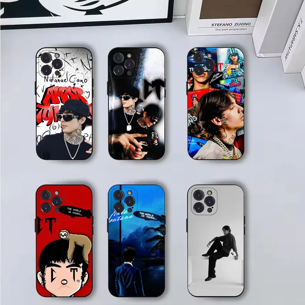 Raper Natanael Cano Phone Case For iPhone 16,15,14,13,12,11,Pro,X,XS,Max,XR,Plus,Mini Soft Black Cover
Raper Natanael Cano Phone Case For iPhone 16,15,14,13,12,11,Pro,X,XS,Max,XR,Plus,Mini Soft Black Cover