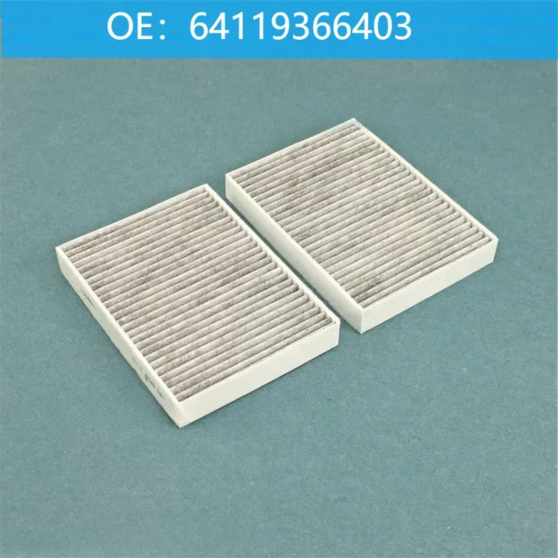 Car Cabin Filter Air Conditioner 64119366403 For G05 G06 G07 G11 G12 G30 G31 518d 520i 525d 530i 725 730 X5 X6 X7 Activated
Car Cabin Filter Air Conditioner 64119366403 For G05 G06 G07 G11 G12 G30 G31 518d 520i 525d 530i 725 730 X5 X6 X7 Activated