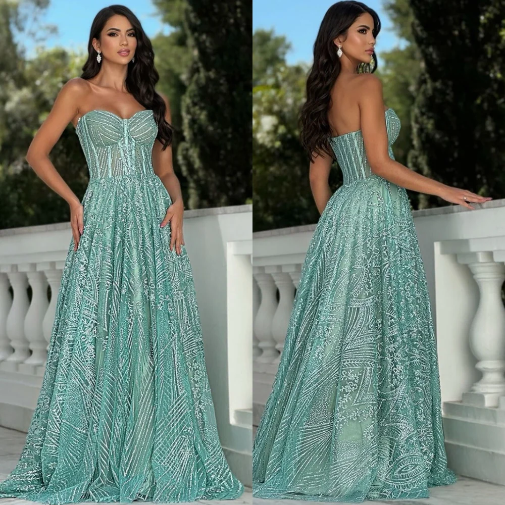 Customized Exquisite Sweetheart Evening Dress High Quality Tulle Prom Dresses Delicate Appliques Special Occasion Gowns
Customized Exquisite Sweetheart Evening Dress High Quality Tulle Prom Dresses Delicate Appliques Special Occasion Gowns