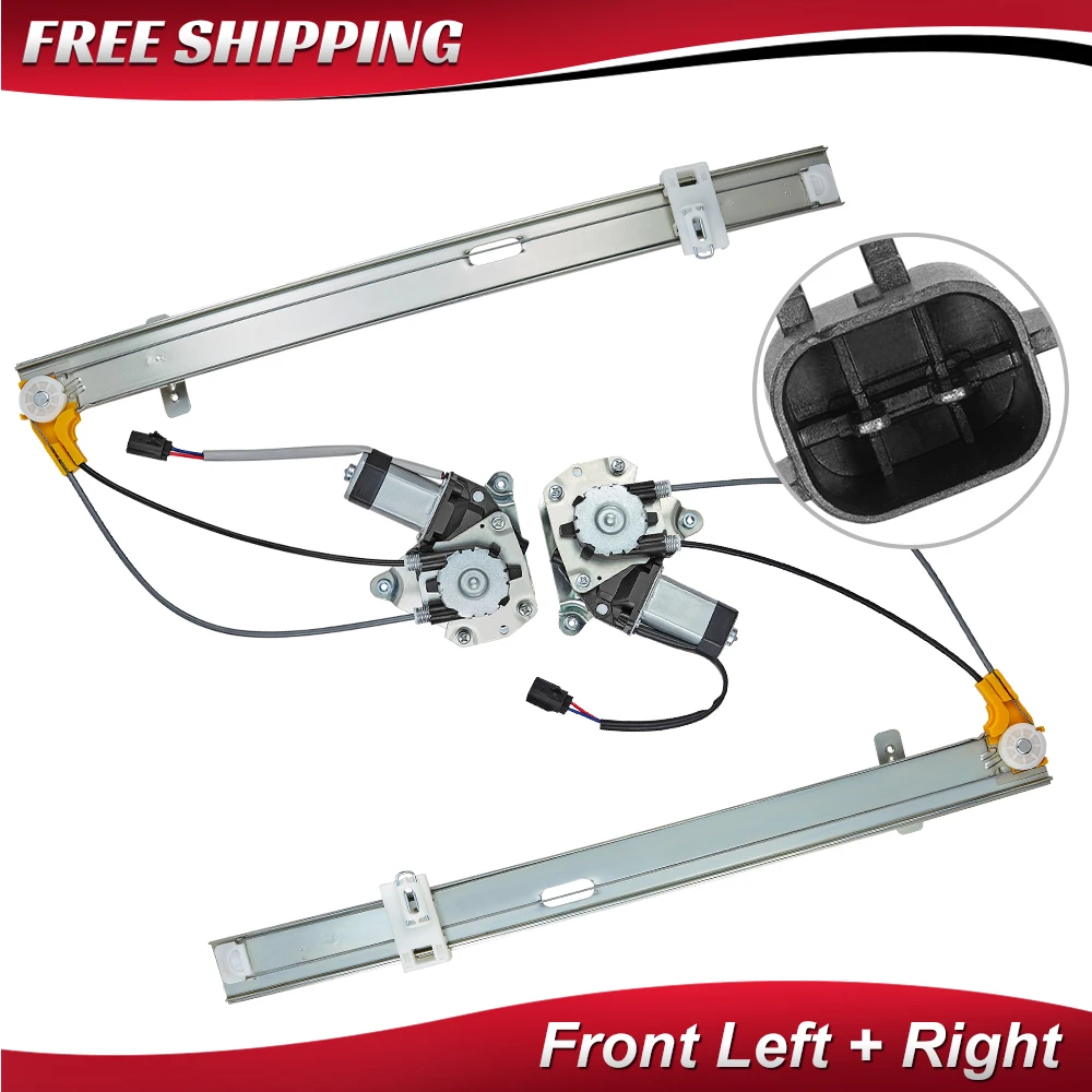 For Jeep Liberty 2002-2007 Power Window Regulator with Motor,Rear Left/Right Side
For Jeep Liberty 2002-2007 Power Window Regulator with Motor,Rear Left/Right Side