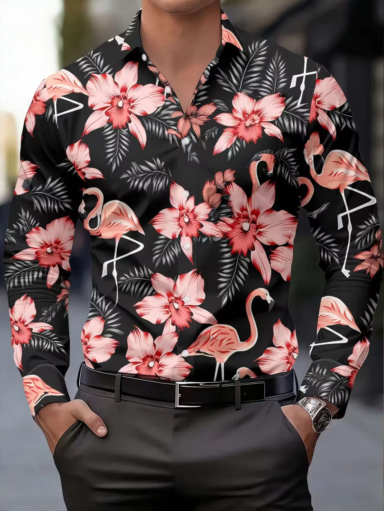 New white background dark green forest print men's long sleeved shirt artistic outdoor style casual shirt
New white background dark green forest print men's long sleeved shirt artistic outdoor style casual shirt