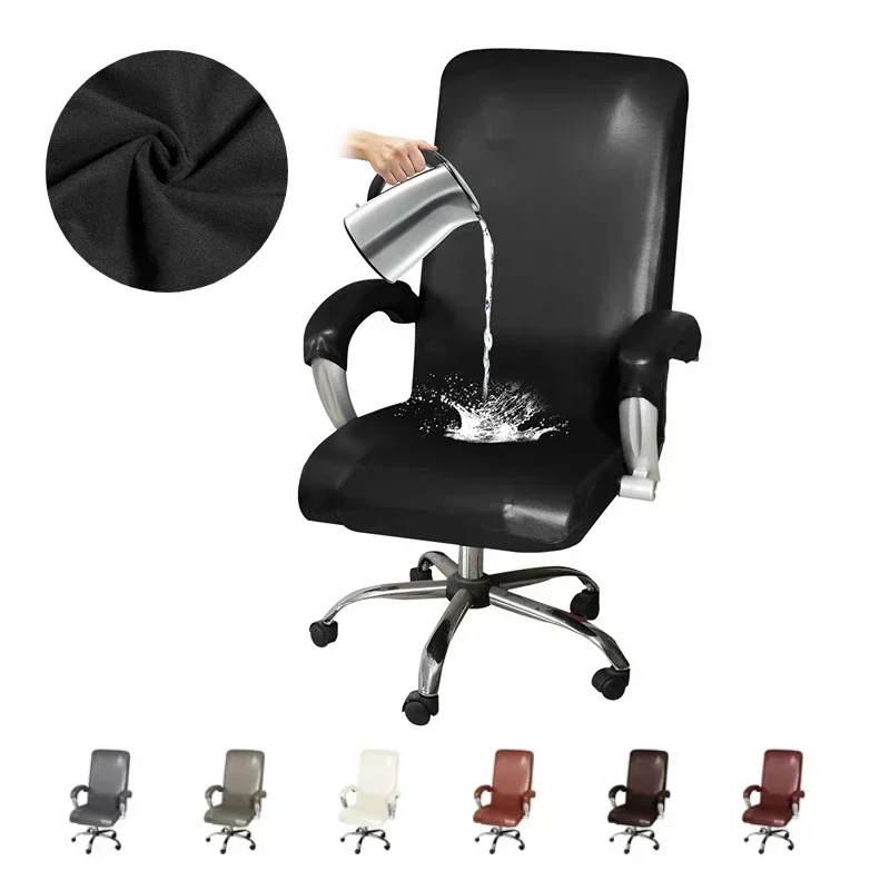 Waterproof Office Chair Cover Pu Leather Study Computer Desk Chair Covers for Boss Rotating Chair Seat Gaming Chair(Not Chair)
Waterproof Office Chair Cover Pu Leather Study Computer Desk Chair Covers for Boss Rotating Chair Seat Gaming Chair(Not Chair)