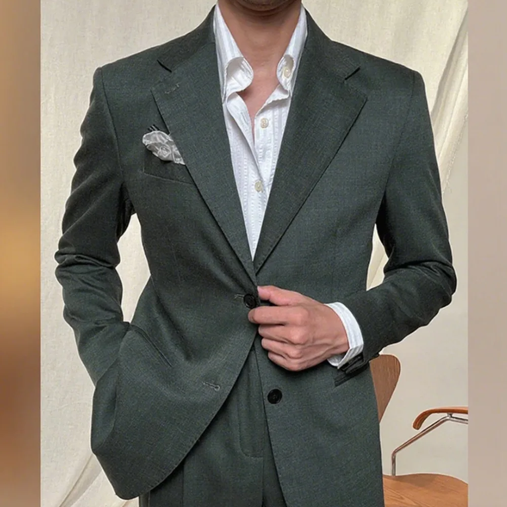 Men Suit Two Piece Set Stylish Single Breasted Slim Fit Comfort Business Casual Formal Attire Trendy Office Wear
Men Suit Two Piece Set Stylish Single Breasted Slim Fit Comfort Business Casual Formal Attire Trendy Office Wear