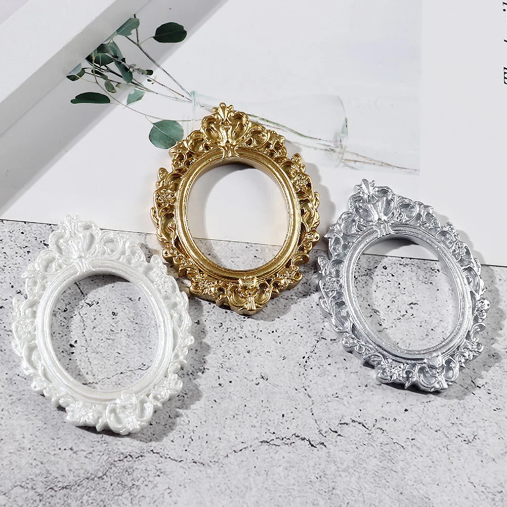 14pcs Baroque Style Handmade Accessories Miniature Frame For Diy Crafts Material Vintage Resin Ornament Home Decor Oval Round
14pcs Baroque Style Handmade Accessories Miniature Frame For Diy Crafts Material Vintage Resin Ornament Home Decor Oval Round