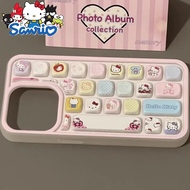 Sanrio Hello Kitty Ins Cute Keyboard Mobile Phone Shell Suitable for IPhone 15 Apple16 Phone Case 14 13 12 11 X 8 7 Pro Max Plus
Sanrio Hello Kitty Ins Cute Keyboard Mobile Phone Shell Suitable for IPhone 15 Apple16 Phone Case 14 13 12 11 X 8 7 Pro Max Plus