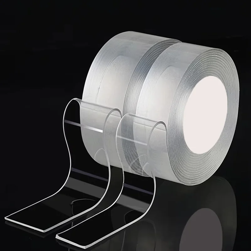 Double Sided Nano Tape Transparent Anti-mold Waterproof Acrylic Tape Reusable Cleanable Adhesive Tapes Kitchen Bathroom Supplies
Double Sided Nano Tape Transparent Anti-mold Waterproof Acrylic Tape Reusable Cleanable Adhesive Tapes Kitchen Bathroom Supplies