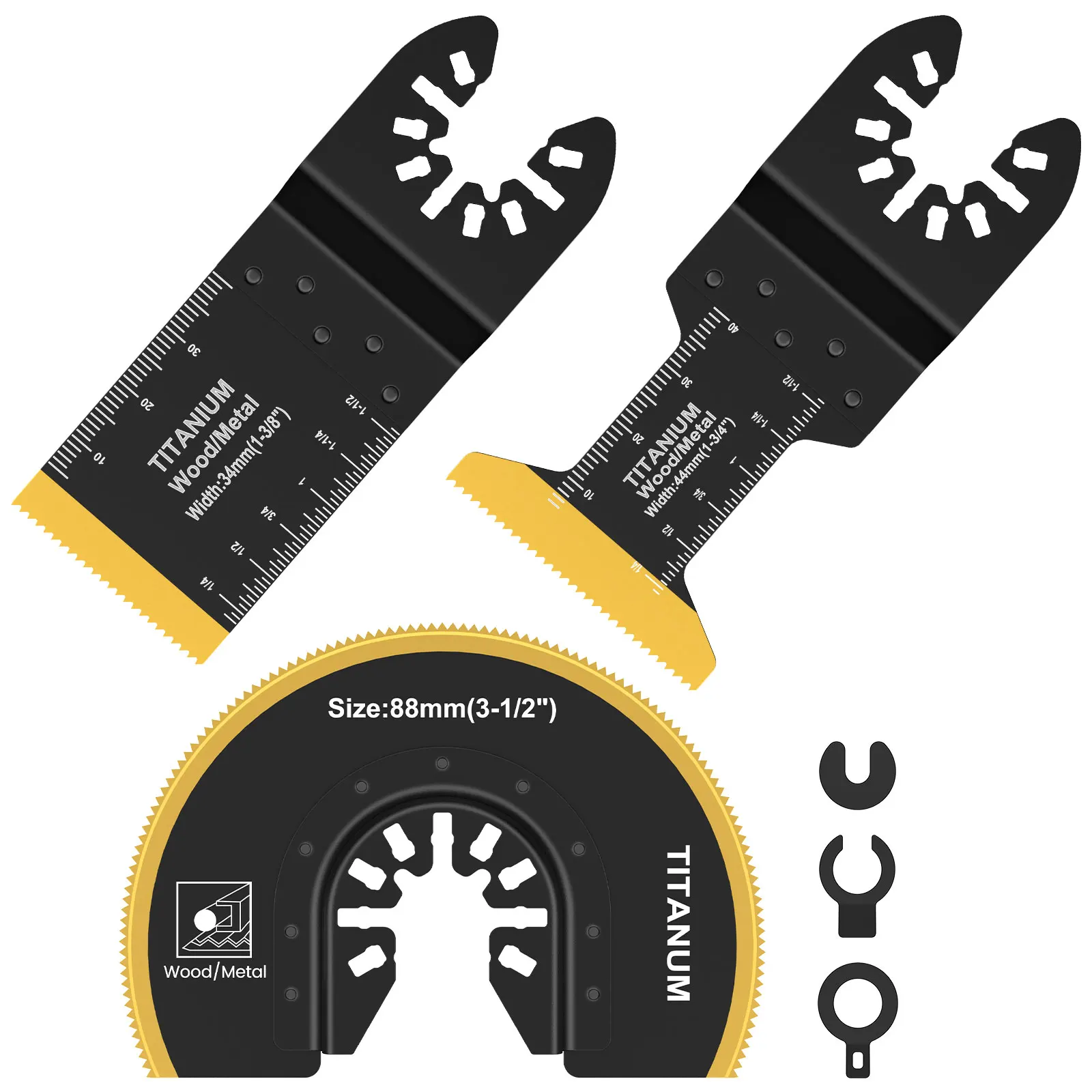 3 шт. титановые осциллирующие пилы, лезвия для многофункциональных инструментов для резки металла, дерева, гвозди, винты, универсальная заподлицо мультитул
3 шт. титановые осциллирующие пилы, лезвия для многофункциональных инструментов для резки металла, дерева, гвозди, винты, универсальная заподлицо мультитул