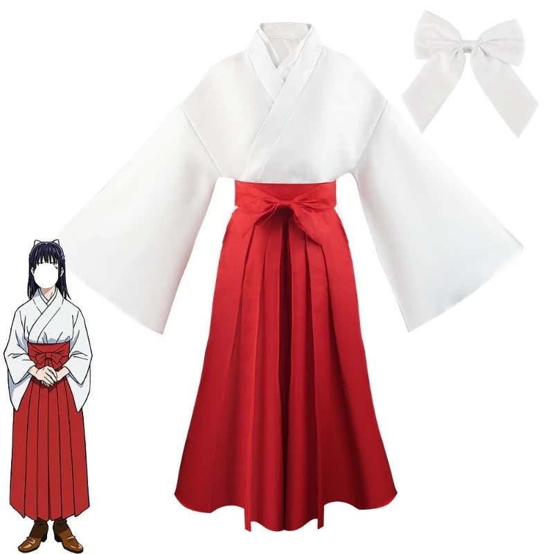 Anime Jujutsuu Kaisen Cosplay Costume Iori Utahime Complete Set Kimono Dress Women Halloween Carnival Party Stage Performance
Anime Jujutsuu Kaisen Cosplay Costume Iori Utahime Complete Set Kimono Dress Women Halloween Carnival Party Stage Performance