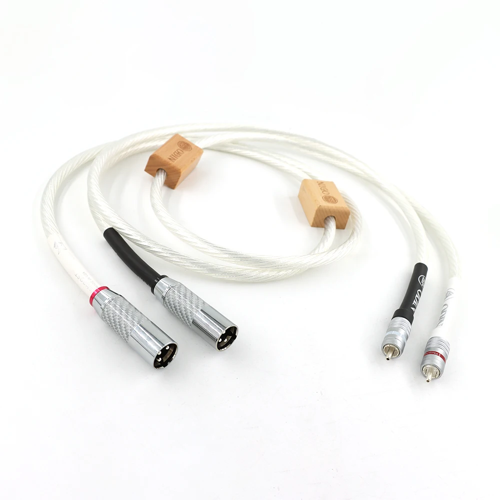 Nordost Odin Supreme Reference Interconnect RCA line HiFi Audio Cable With CMC Silver Plated RCA Plug
Nordost Odin Supreme Reference Interconnect RCA line HiFi Audio Cable With CMC Silver Plated RCA Plug