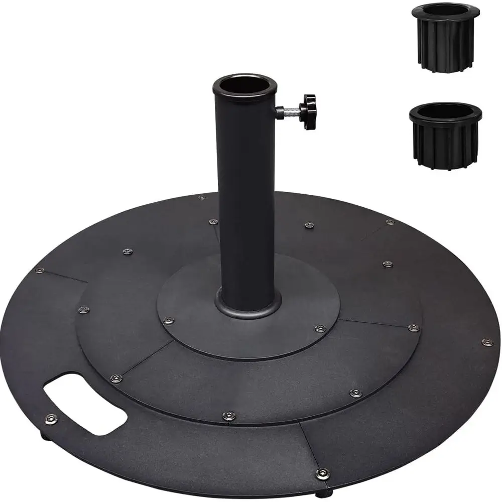 Heavy Duty 21 Metal Patio Umbrella Base Stand for 1-¼ or 1-½ Poles, Black
Heavy Duty 21 Metal Patio Umbrella Base Stand for 1-¼ or 1-½ Poles, Black