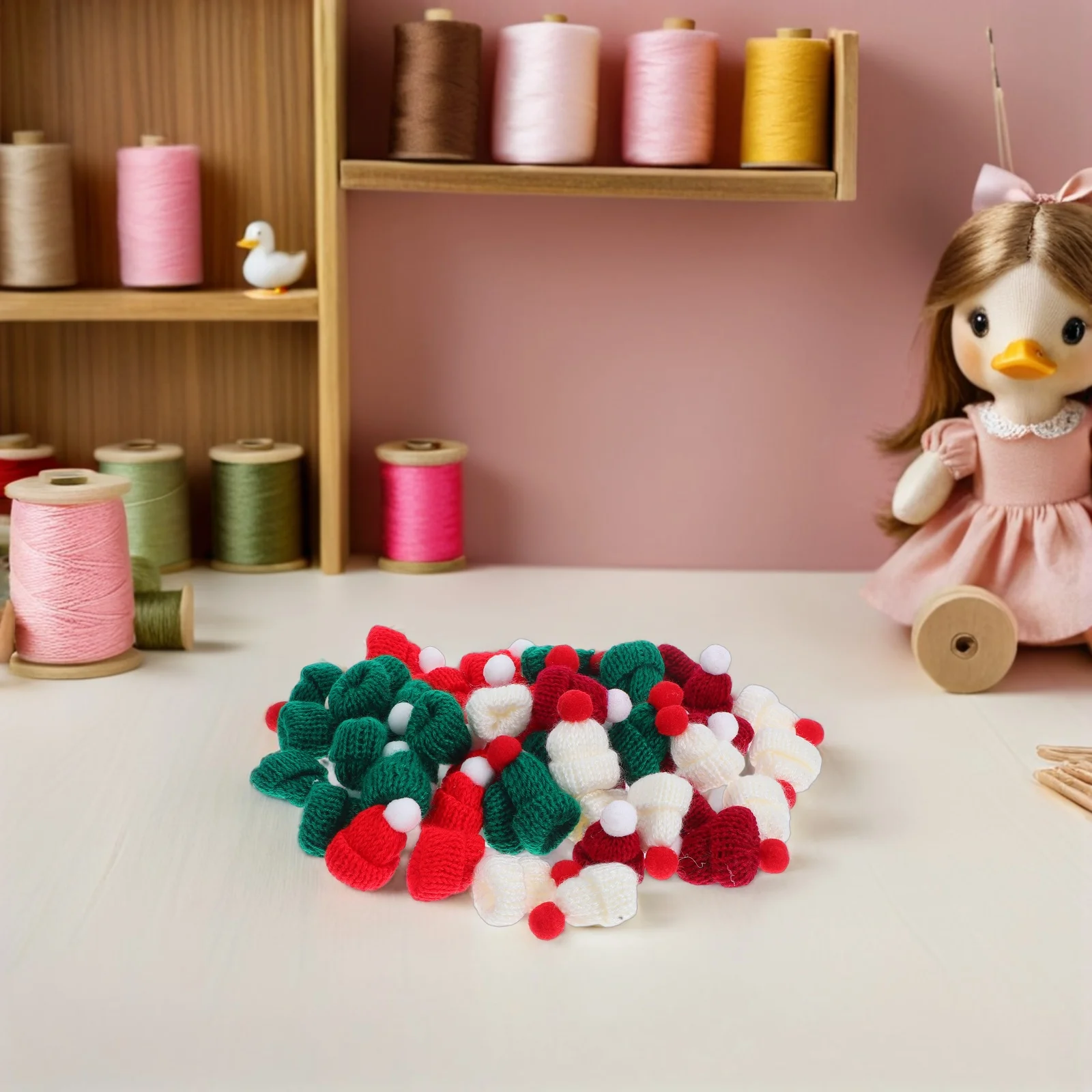 Santa Hat Decoration Christmas Mini Knit Hats Craft Holiday Knitted Ornaments Beanie
Santa Hat Decoration Christmas Mini Knit Hats Craft Holiday Knitted Ornaments Beanie