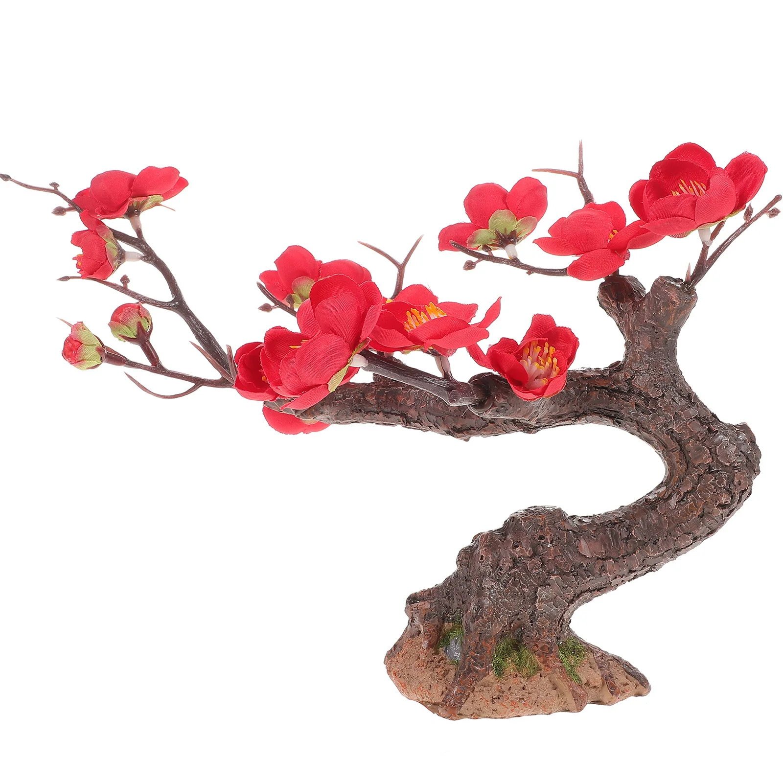 Mini Red Plum Tree Artificial Decoration Small Fake Tree Ornament for Restaurant Bonsai Table Ornament Micro Landscape Deco
Mini Red Plum Tree Artificial Decoration Small Fake Tree Ornament for Restaurant Bonsai Table Ornament Micro Landscape Deco