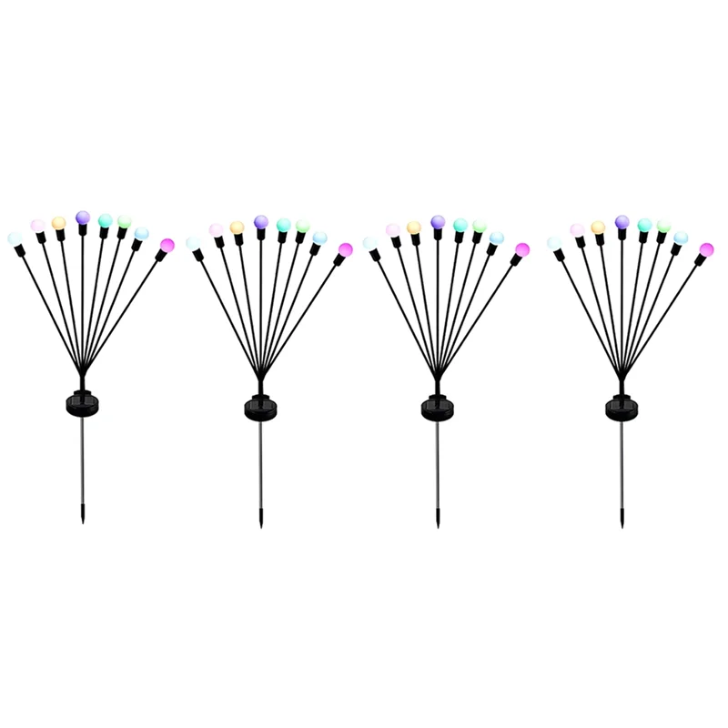 A06T-4PCS Solar Garden Lights Solar Swaying Light, Sway By Wind, Outdoor Lights, 8LED for Yard Patio Decoration Colo
A06T-4PCS Solar Garden Lights Solar Swaying Light, Sway By Wind, Outdoor Lights, 8LED for Yard Patio Decoration Colo