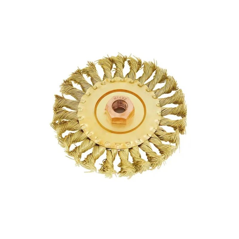 Промышленный класс, устойчивый к коррозии, небьющийся латунный материал, эффективная витая проволочная щетка для чашек 
Промышленный класс, устойчивый к коррозии, небьющийся латунный материал, эффективная витая проволочная щетка для чашек