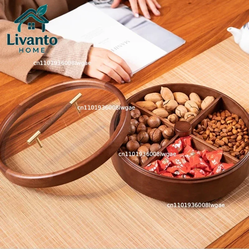 Chinese Walnut Nut Storage Box Light Luxury Sealed Dry Fruit Box Candy High End New Home Living Room Fruit Tray
Chinese Walnut Nut Storage Box Light Luxury Sealed Dry Fruit Box Candy High End New Home Living Room Fruit Tray
