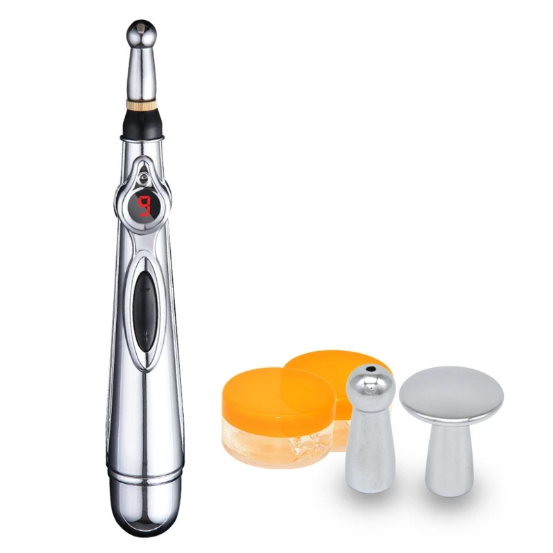 Электронная акупунктурная массажная ручка Meridian, обезболивающая терапия с кремом, Прямая доставка
Электронная акупунктурная массажная ручка Meridian, обезболивающая терапия с кремом, Прямая доставка