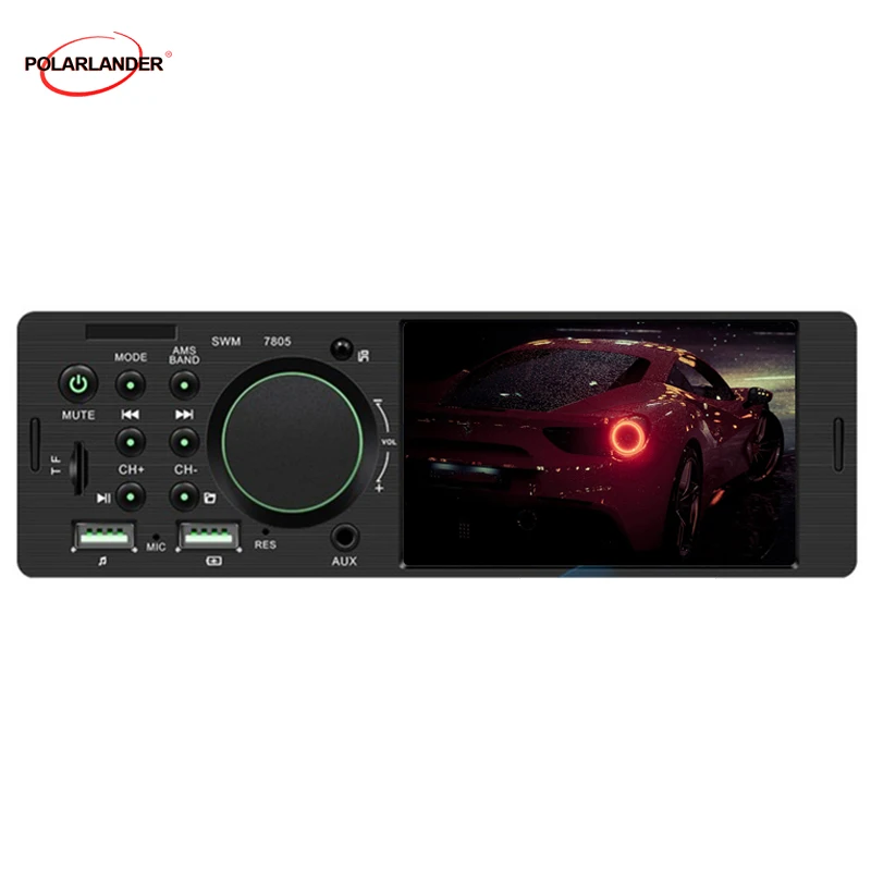 1 Din In-Dash FM Car Stereo Bluetooth 4.0 Autoradio Support AUX TF USB Reversing Video Input 12V
1 Din In-Dash FM Car Stereo Bluetooth 4.0 Autoradio Support AUX TF USB Reversing Video Input 12V