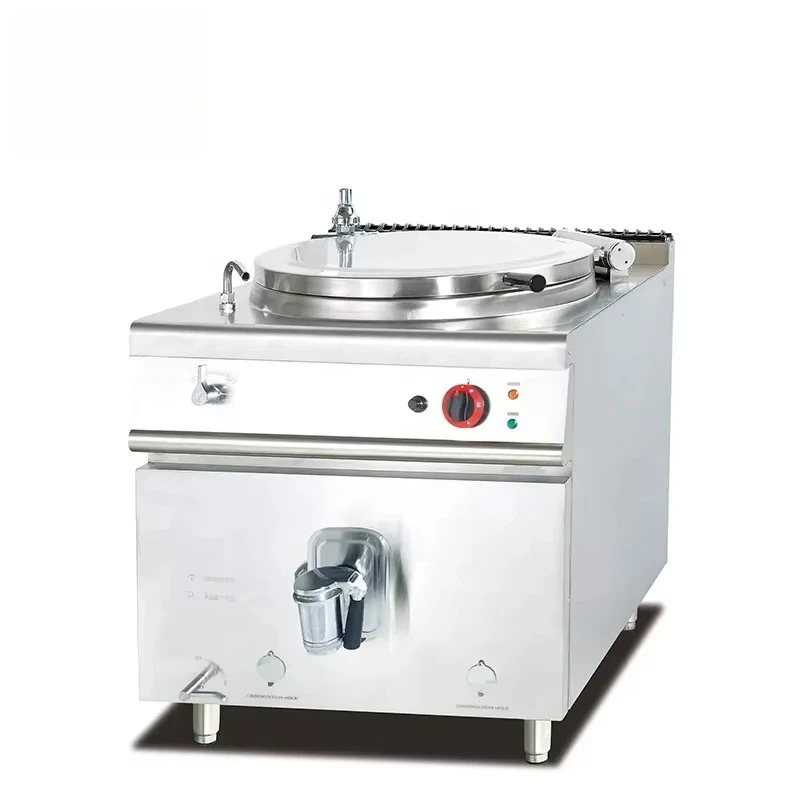 60L 80L High Configuration Pressure Cooker Industrial Electric Jacketed Cooking Kettle Kitchen Equipment for Restaurant
60L 80L High Configuration Pressure Cooker Industrial Electric Jacketed Cooking Kettle Kitchen Equipment for Restaurant