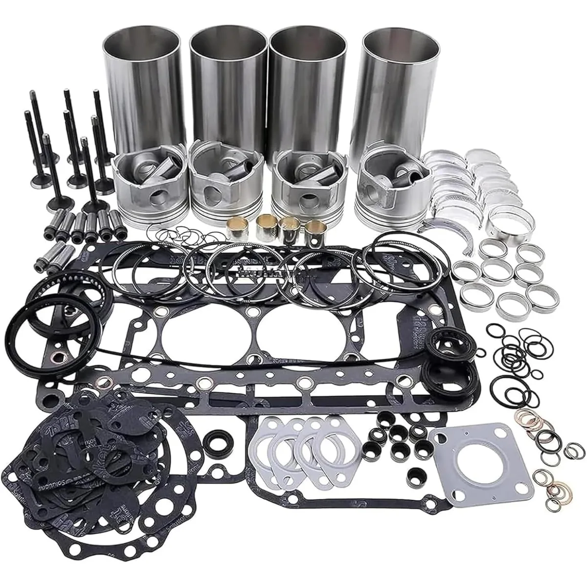 Overhaul Rebuild Kit Compatible for Mitsubishi Engine S4S Jungheinrich Forklift DFG425 DFG430 DFG435 Replacement (Type3)
Overhaul Rebuild Kit Compatible for Mitsubishi Engine S4S Jungheinrich Forklift DFG425 DFG430 DFG435 Replacement (Type3)