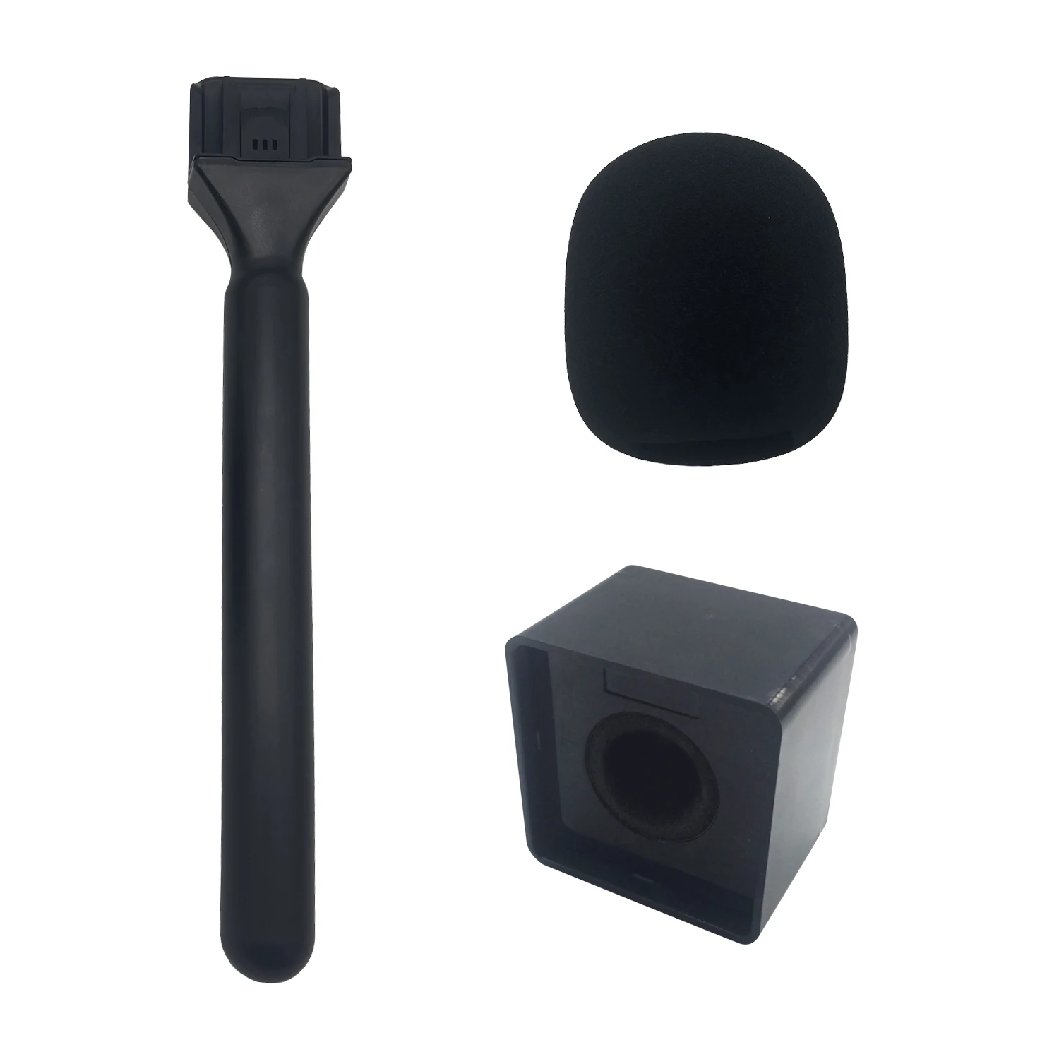 3pcs/Set TV Interview Video Recording Microphone Handheld Adapter For Rode Wireless Go Goii/DJI Mic/Relacart/Wireless Mic
3pcs/Set TV Interview Video Recording Microphone Handheld Adapter For Rode Wireless Go Goii/DJI Mic/Relacart/Wireless Mic
