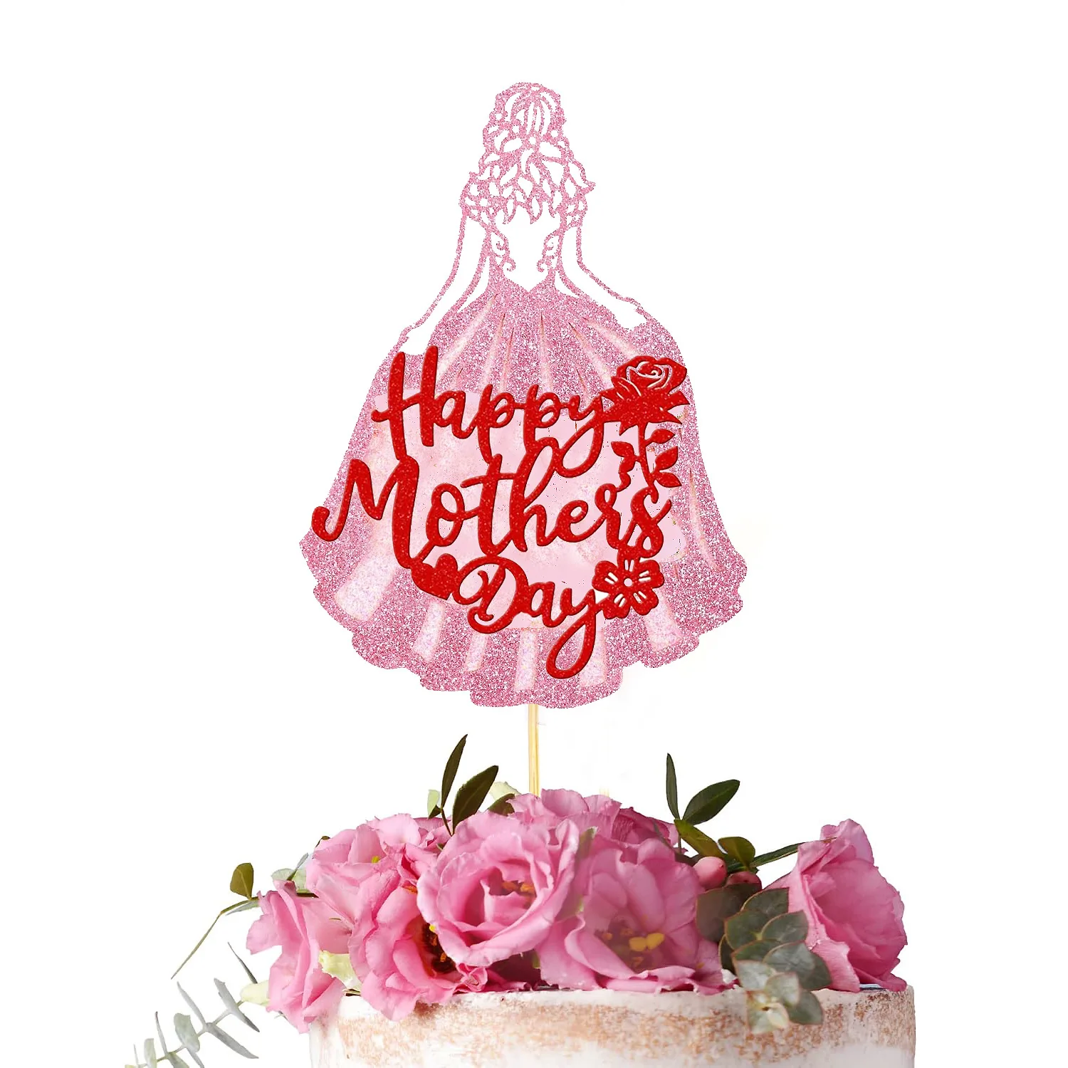 Happy Mother's Day Cupcake Topper Best Mom Ever Cake Topper Rose Flower Heart Baking Decoration Supplies Diy Love You Super Mom
Happy Mother's Day Cupcake Topper Best Mom Ever Cake Topper Rose Flower Heart Baking Decoration Supplies Diy Love You Super Mom