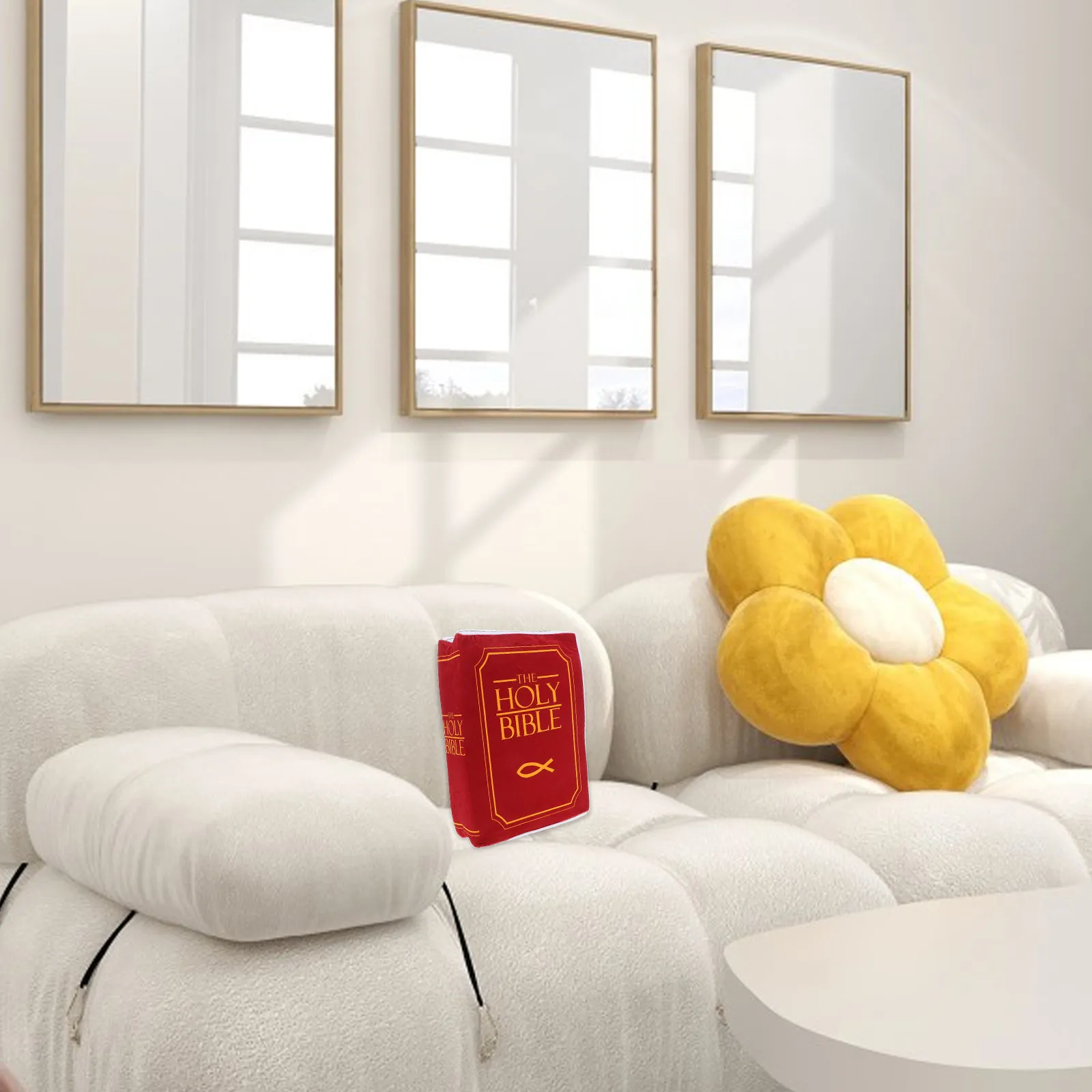 Bible Pillow Soft Decorative Book Cushion Couch Throw Small Stuffed Bible Book Pillow Comfortable Decor
Bible Pillow Soft Decorative Book Cushion Couch Throw Small Stuffed Bible Book Pillow Comfortable Decor