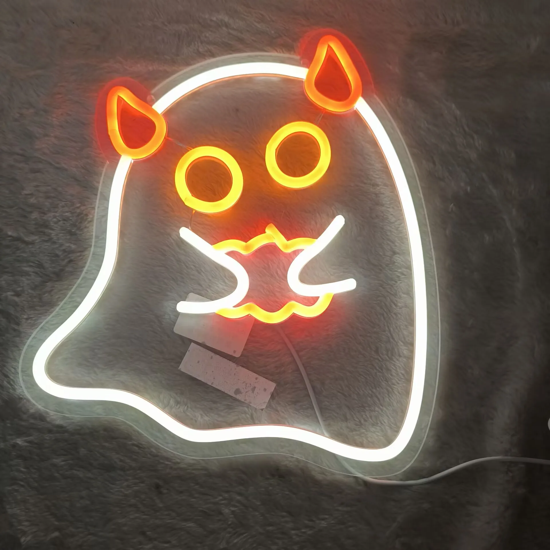 Cute Ghost Neon Sign USB Dimmable LED Neon Light Sign for Drink Bar Man Cave Bedroom Hotel Shop Garage GameRoom Party Wall Decor
Cute Ghost Neon Sign USB Dimmable LED Neon Light Sign for Drink Bar Man Cave Bedroom Hotel Shop Garage GameRoom Party Wall Decor