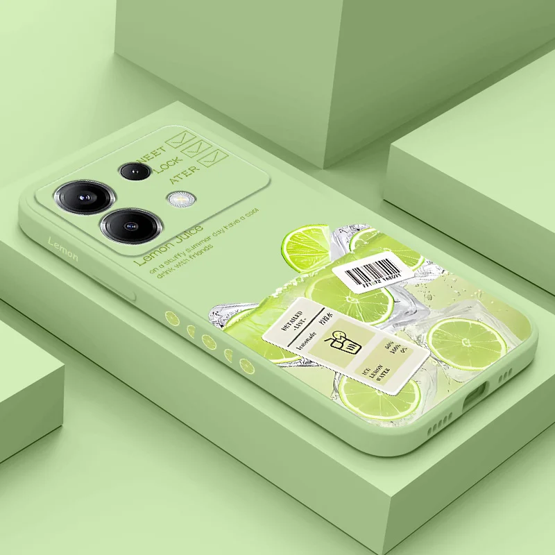 Fresh Lemon Phone Case For Xiaomi Poco X6 F6 M6 M5 M5S F5 X5 F4 X4 M4 F3 M3 X3 Pro 4G 5G GT Silicone Cover
Fresh Lemon Phone Case For Xiaomi Poco X6 F6 M6 M5 M5S F5 X5 F4 X4 M4 F3 M3 X3 Pro 4G 5G GT Silicone Cover