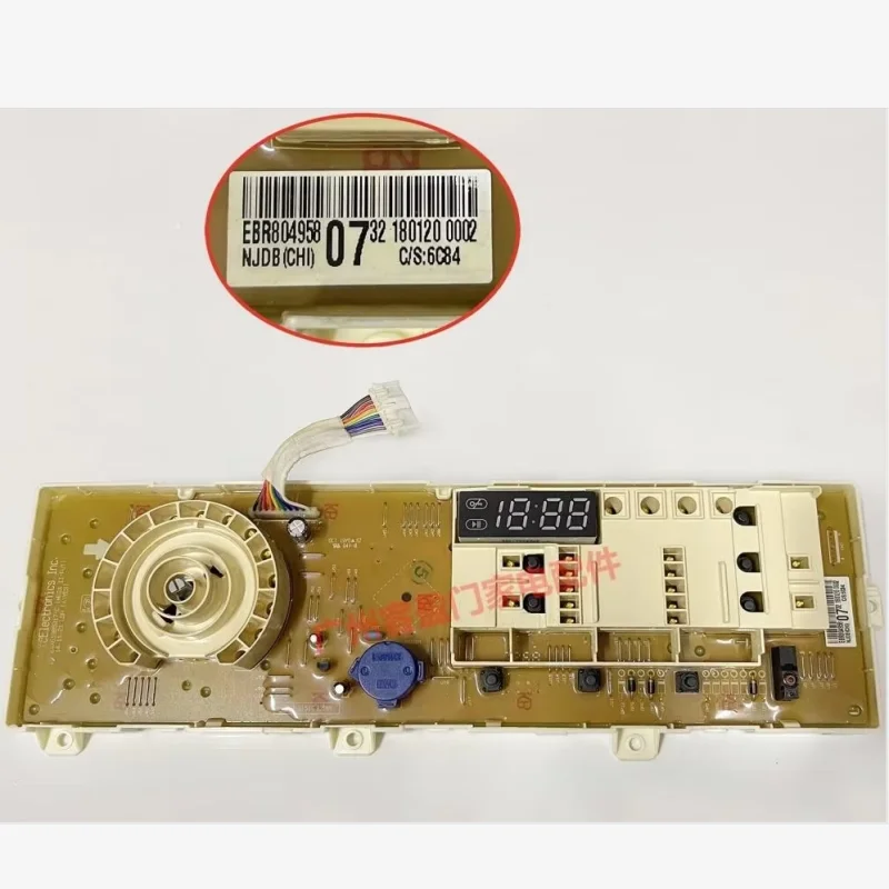 New for LG washing machine motherboard variable frequency display board control board EBR804958 EBR80495807 computer board
New for LG washing machine motherboard variable frequency display board control board EBR804958 EBR80495807 computer board