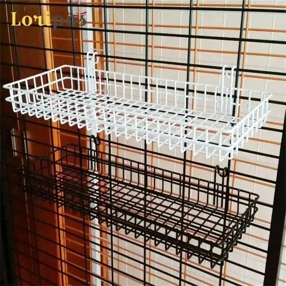 Double Gridwall Hook Metal Wall Racking Wall Mesh Shelf Mounting Basket Wire Mesh Shelf Hanging Storage Display Rack Wire Tray
Double Gridwall Hook Metal Wall Racking Wall Mesh Shelf Mounting Basket Wire Mesh Shelf Hanging Storage Display Rack Wire Tray