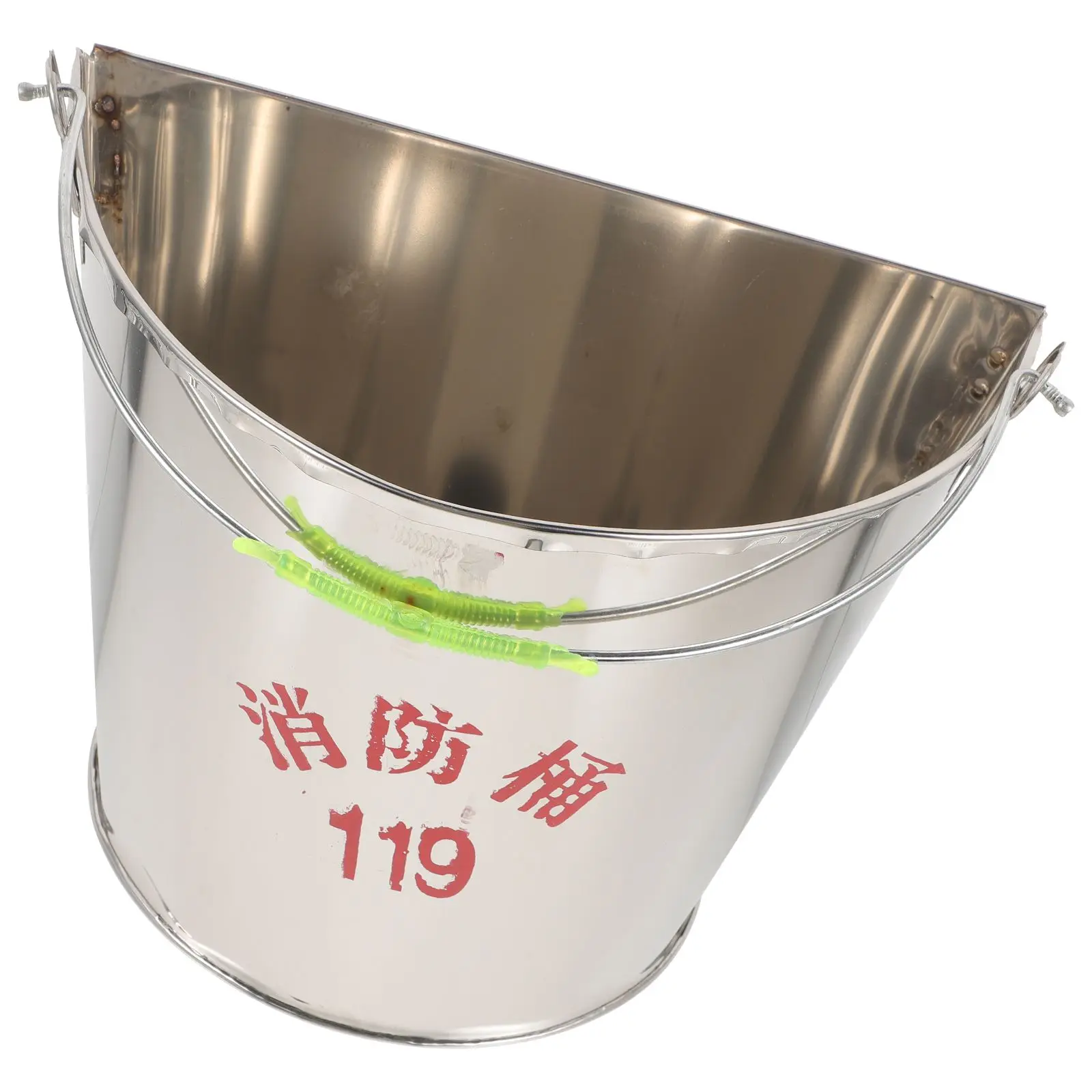 1pcs Stainless Steel Semi Circle Bucket Galvanized Red Fire Extinguisher for Boat Emergency Sand Fireplace Insulated
1pcs Stainless Steel Semi Circle Bucket Galvanized Red Fire Extinguisher for Boat Emergency Sand Fireplace Insulated