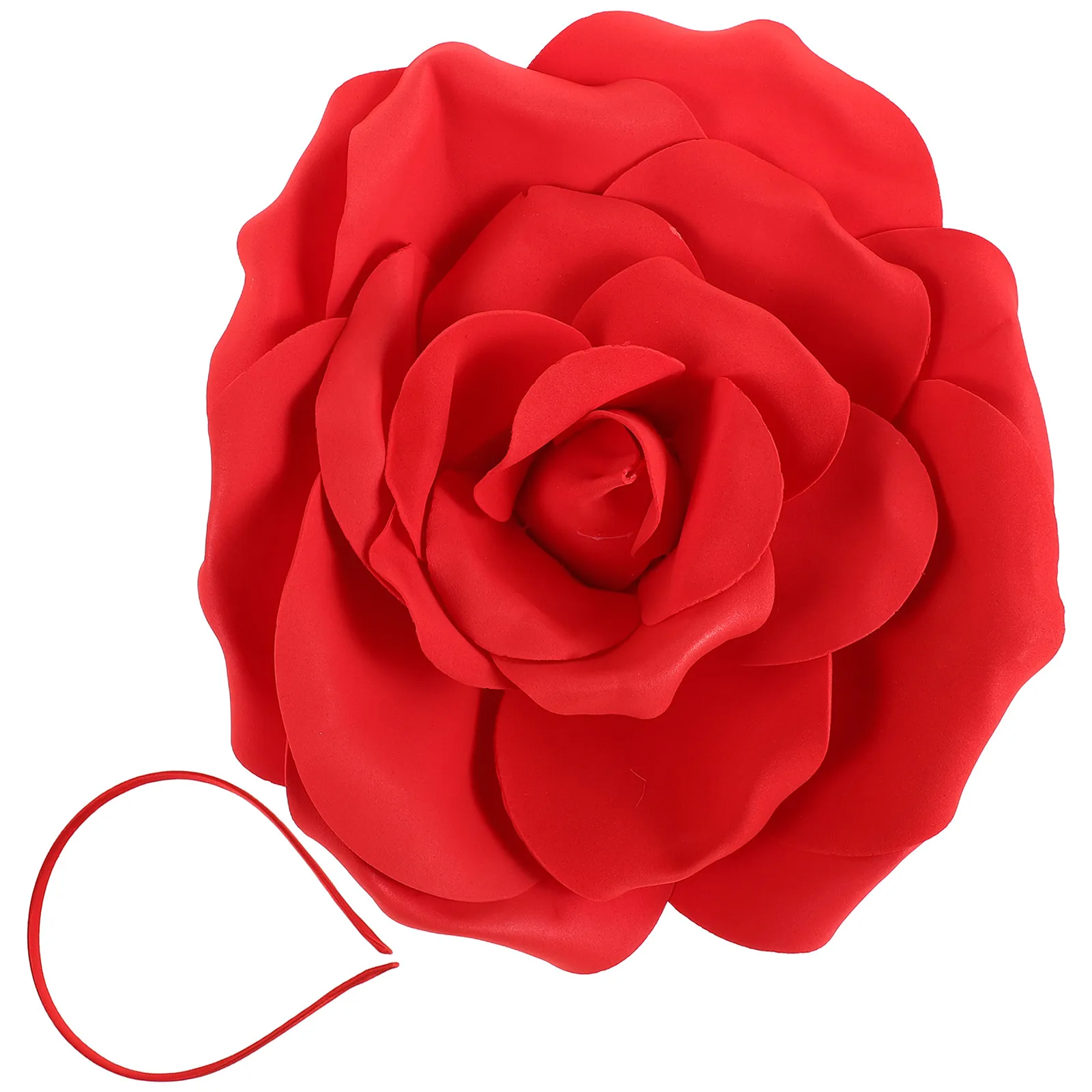 Red Large Exaggerated Rose Bridal Headpiece Floral Wedding Maternity Photoshoot Carnival Hair Accessory Crown Hairband
Red Large Exaggerated Rose Bridal Headpiece Floral Wedding Maternity Photoshoot Carnival Hair Accessory Crown Hairband