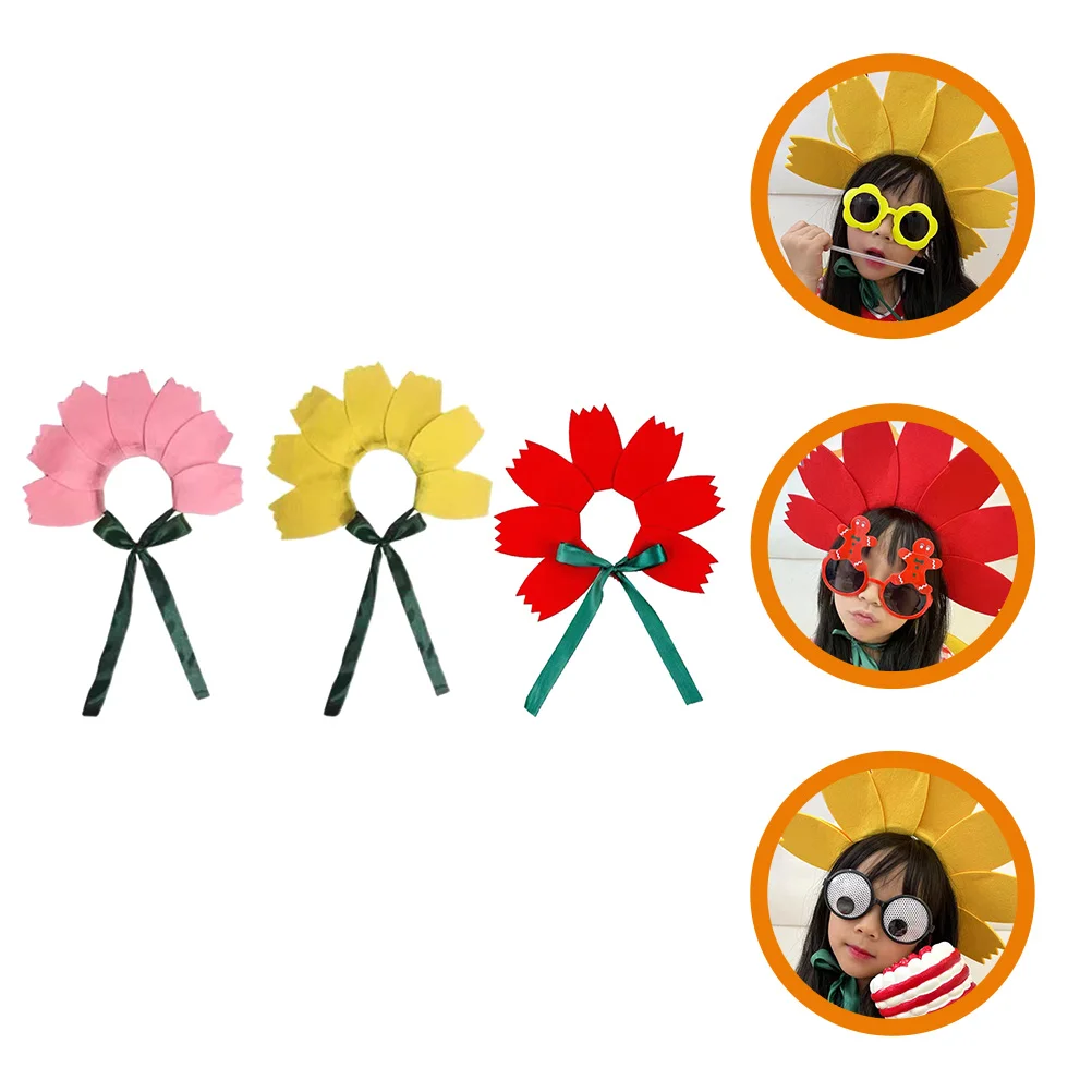3 Pcs Headband Floral Hair Accessories Headbands Cute Little Girl Ribbons Flower with Hat for
3 Pcs Headband Floral Hair Accessories Headbands Cute Little Girl Ribbons Flower with Hat for