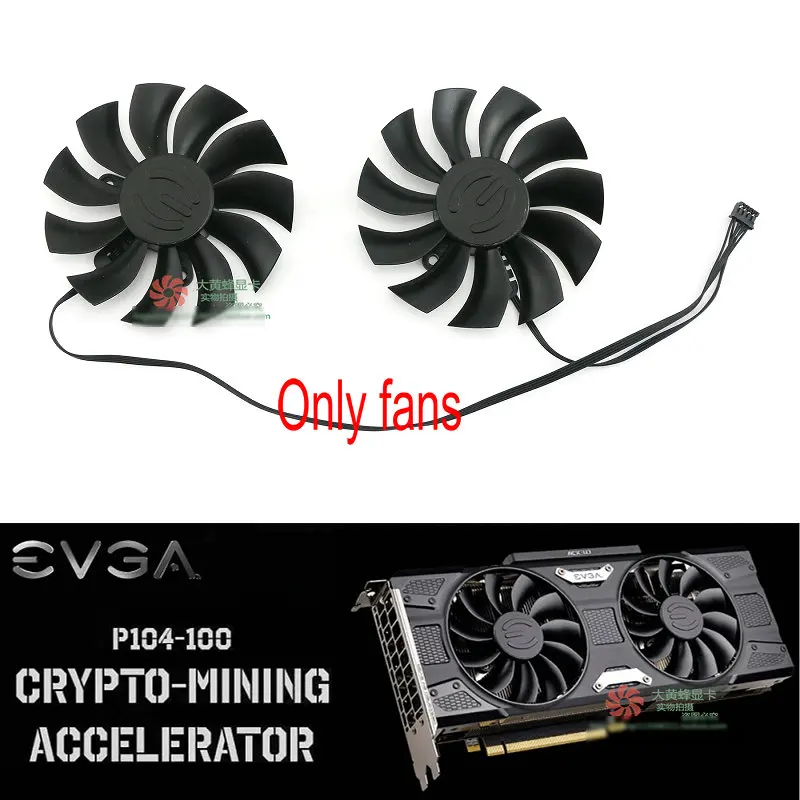 Новый вентилятор охлаждения видеокарты для EVGA P104-100 GPU Mining PLA09215B12H
Новый вентилятор охлаждения видеокарты для EVGA P104-100 GPU Mining PLA09215B12H