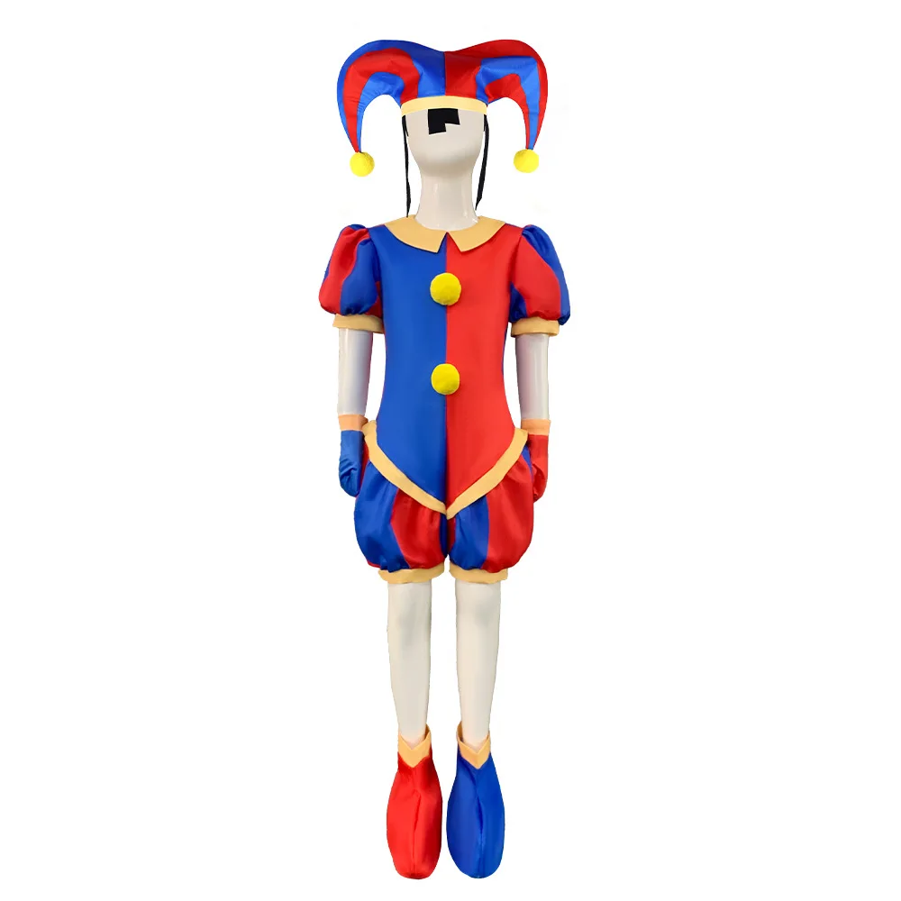 The Amazing Digital Circus Cosplay clown tights jumpsuit role-playing costume Pomni Ragatha Zooble Caine Gangle Jax Kinger
The Amazing Digital Circus Cosplay clown tights jumpsuit role-playing costume Pomni Ragatha Zooble Caine Gangle Jax Kinger
