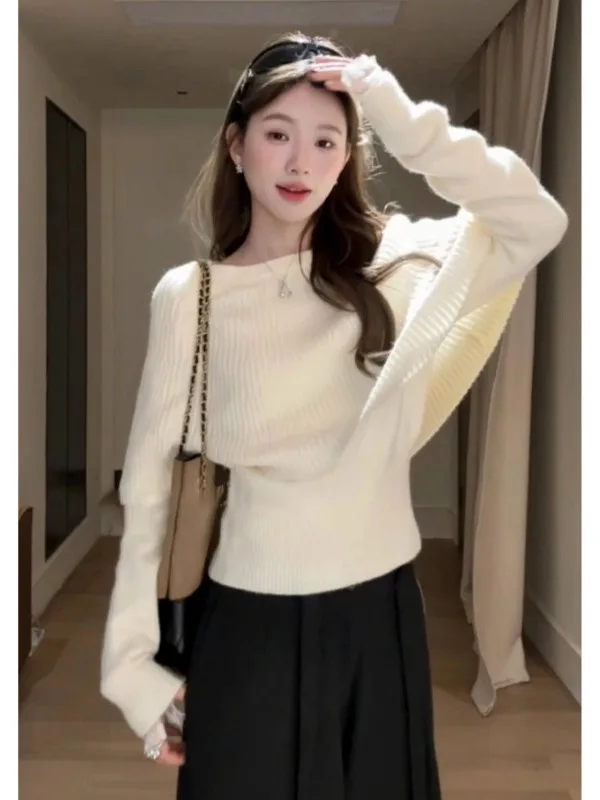 Женский вязаный свитер больших размеров с длинным рукавом, воротником-хомутом и пэчворком, повседневная верхняя одежда, осень-зима, новинка, стройнящий топ
Женский вязаный свитер больших размеров с длинным рукавом, воротником-хомутом и пэчворком, повседневная верхняя одежда, осень-зима, новинка, стройнящий топ