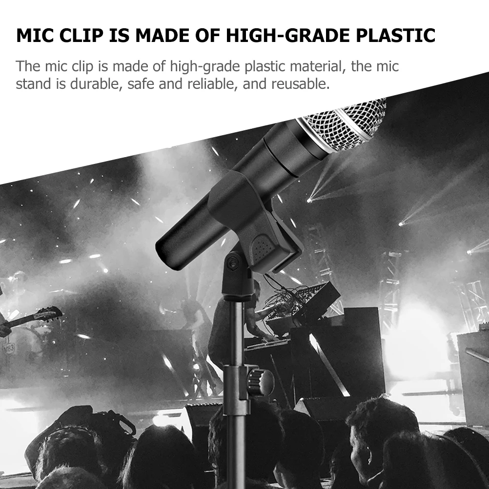 2pcs Microphone Clip Holder Portable Hanging Clamp Mount Accessories Lavalier Durable Plastic Lightweight Adjustable Recording
2pcs Microphone Clip Holder Portable Hanging Clamp Mount Accessories Lavalier Durable Plastic Lightweight Adjustable Recording