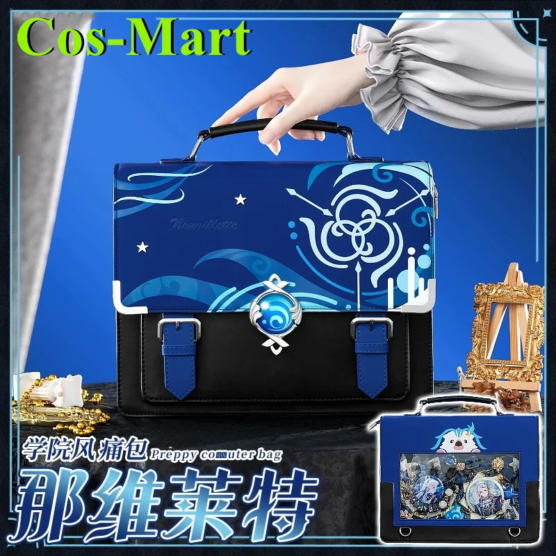 Cos-Mart Genshin Impact Wriothesley Bag Cosplay Backpack High Quality Commuter Bag Ita-bag Costume Role Play Clothing Game
Cos-Mart Genshin Impact Wriothesley Bag Cosplay Backpack High Quality Commuter Bag Ita-bag Costume Role Play Clothing Game
