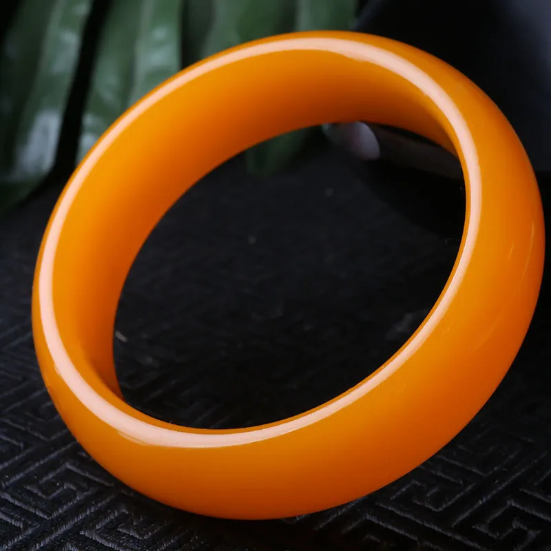 Natural Chinese Yellow Original Ecological Handcarved Fashion Jewelry Ladies Wide Thick Bangles Fengshui Accessories
Natural Chinese Yellow Original Ecological Handcarved Fashion Jewelry Ladies Wide Thick Bangles Fengshui Accessories