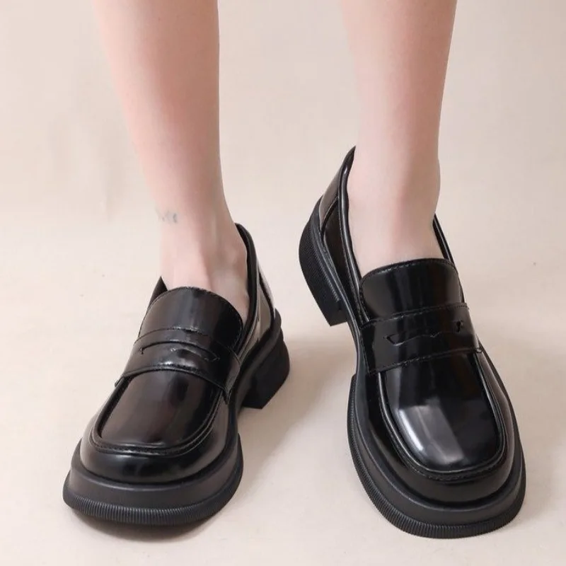 New Japanese Style College Student Shoes Cosplay Lolita Shoes for Women Fashion BlackUniform Platform Shoes 2025 Plus Size 41 42
New Japanese Style College Student Shoes Cosplay Lolita Shoes for Women Fashion BlackUniform Platform Shoes 2025 Plus Size 41 42