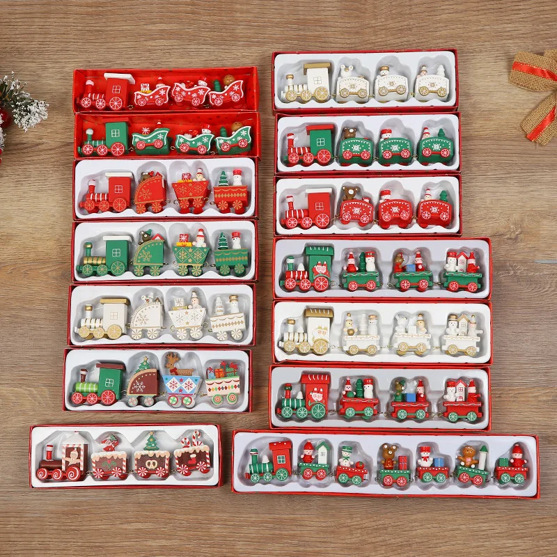 Christmas Wooden Train Merry Christmas Decorations Wooden Handicrafts 2023 Xmas Navidad Noel Gifts Happy New Year 2024
Christmas Wooden Train Merry Christmas Decorations Wooden Handicrafts 2023 Xmas Navidad Noel Gifts Happy New Year 2024