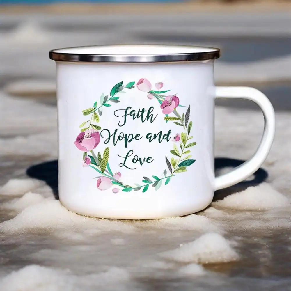 Grateful Thankful Blessed Print Creative Enamel Mugs Coffee Cup Thanksgiving Party Wine Juice Mug Dessert Milk Handle Cup Gifts
Grateful Thankful Blessed Print Creative Enamel Mugs Coffee Cup Thanksgiving Party Wine Juice Mug Dessert Milk Handle Cup Gifts